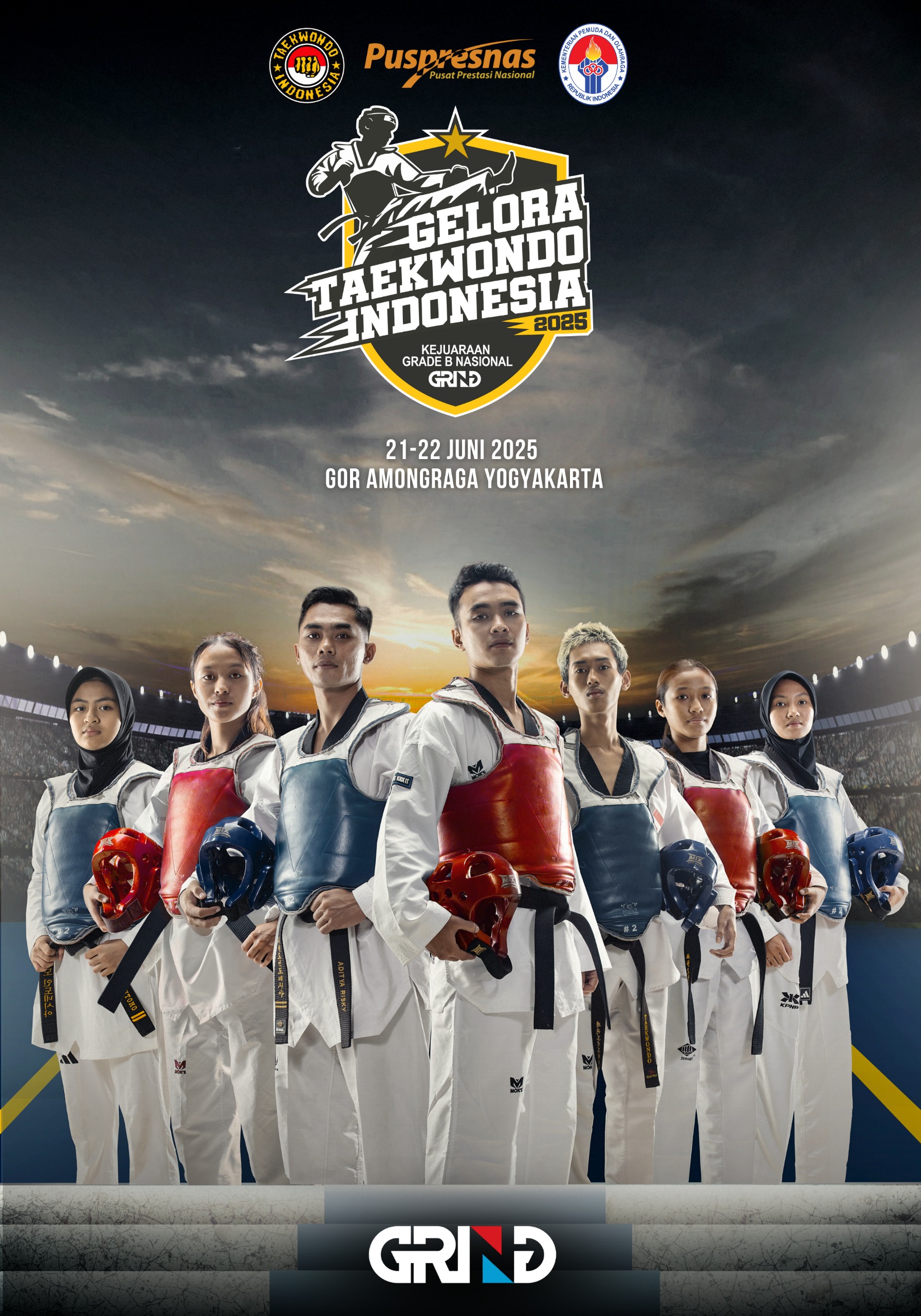 Kejuaraan GELORA TAEKWONDO INDONESIA CHAMPIONSHIP 2025 GRIND ti-resiwiharjan.com
